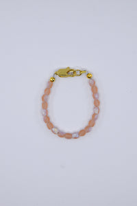 Matte Rosaline AB Czech Glass