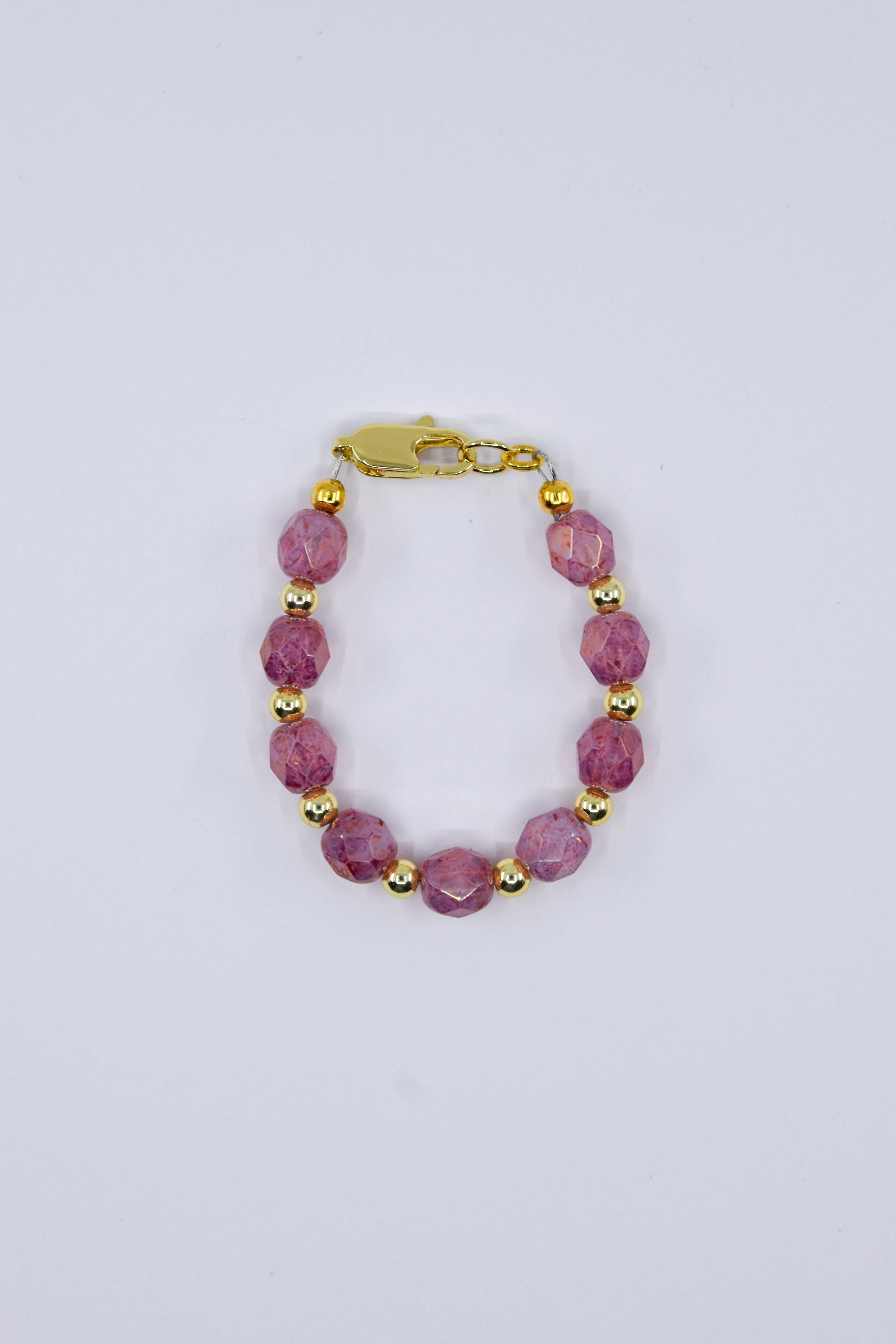 Vintage Pink Czech Glass