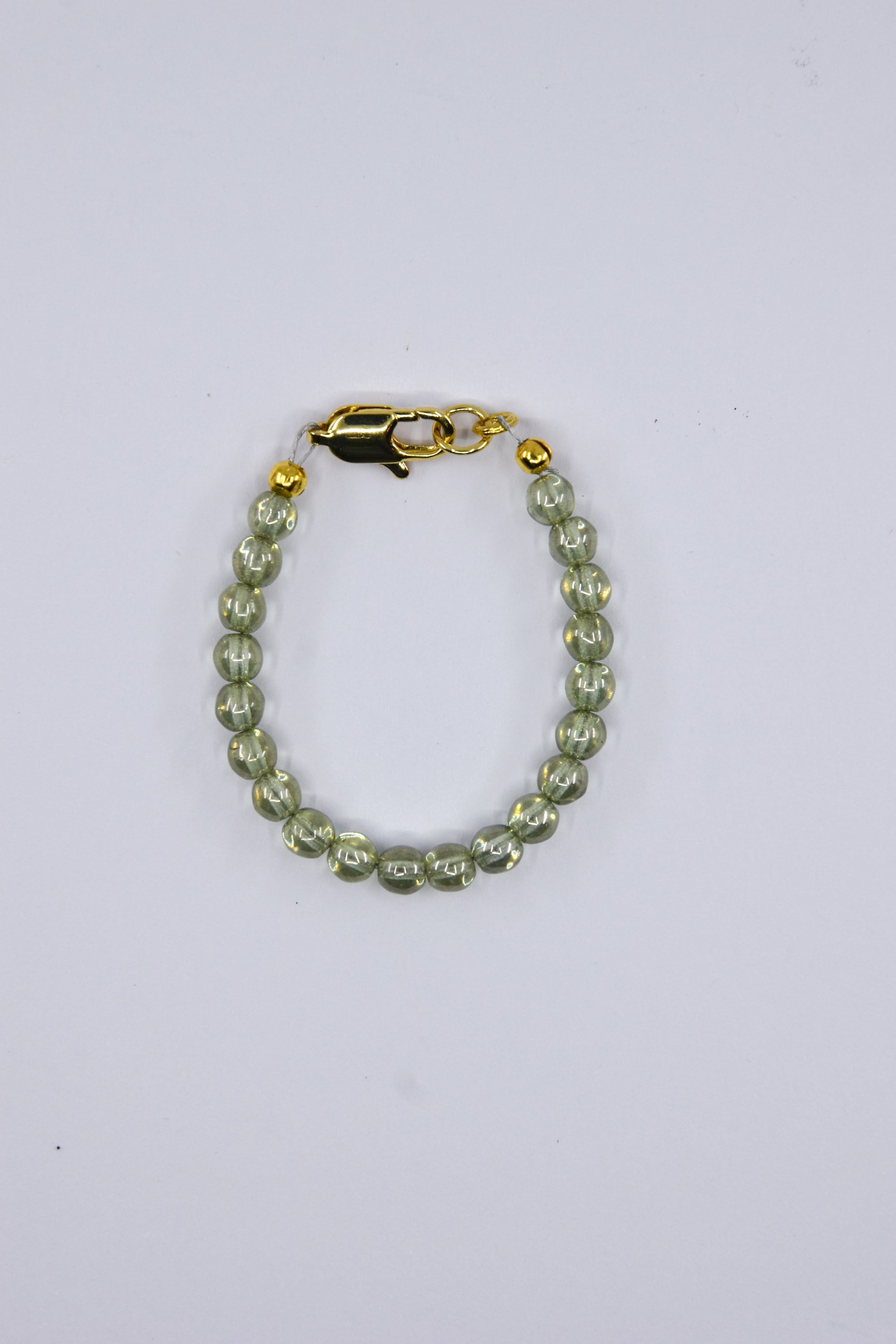 Light Green Czech Glass