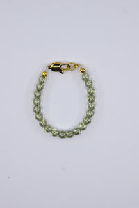 Light Green Czech Glass
