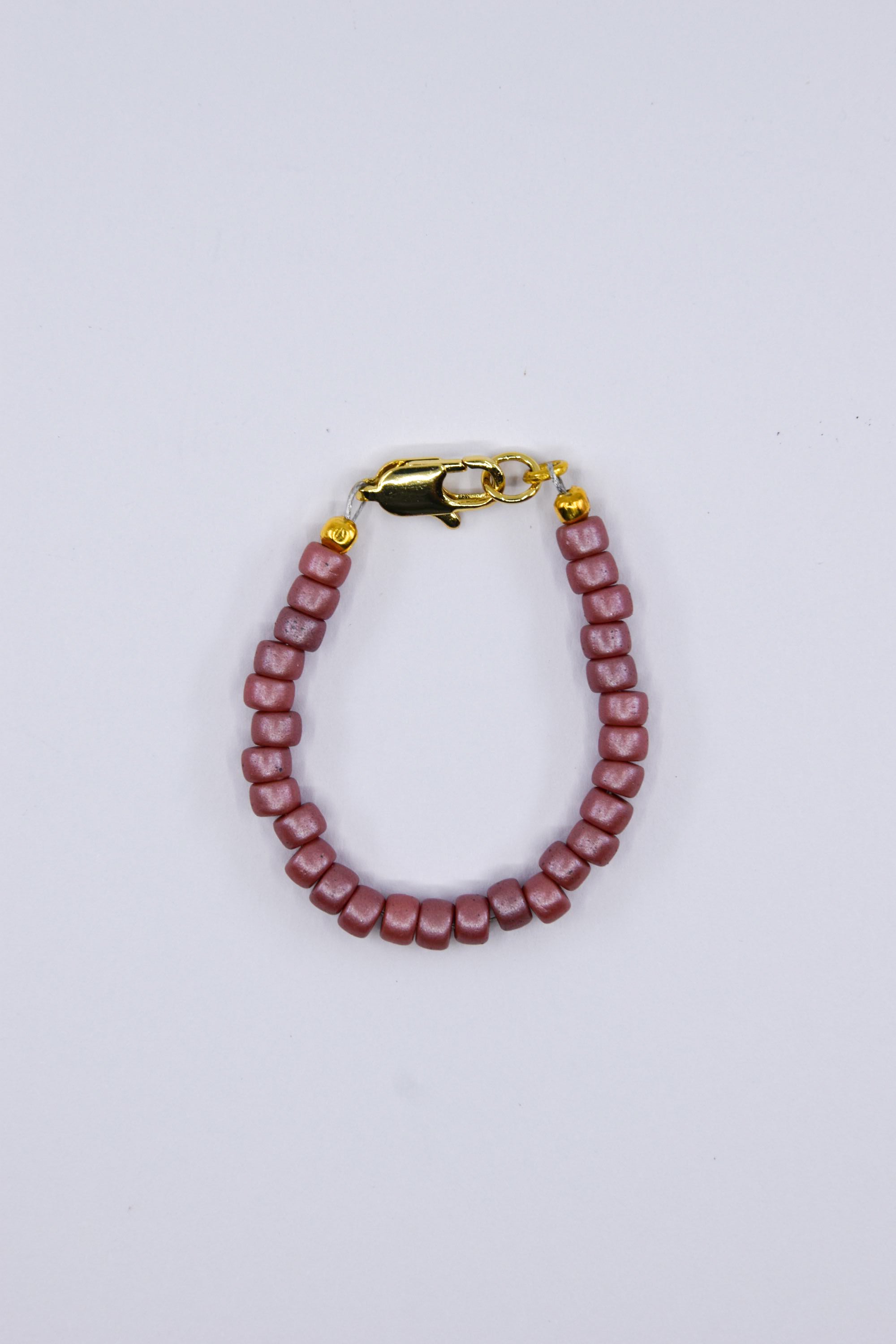 Autumn Pink Shine Dainty Glass