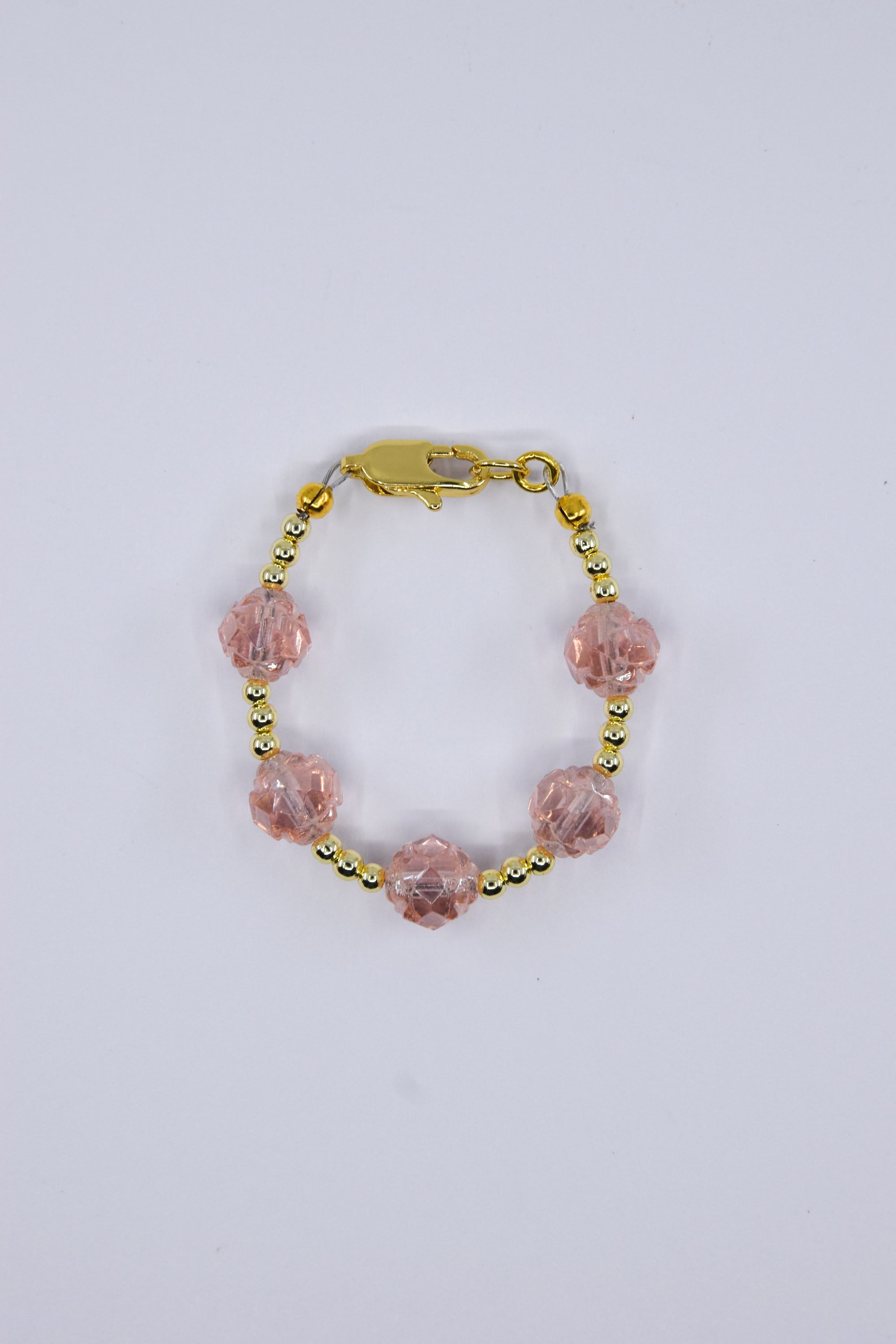 Pink Crystal Rose Glass