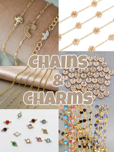 Chains & Charms - Rings & Earrings - REP ORDERS ONLY!