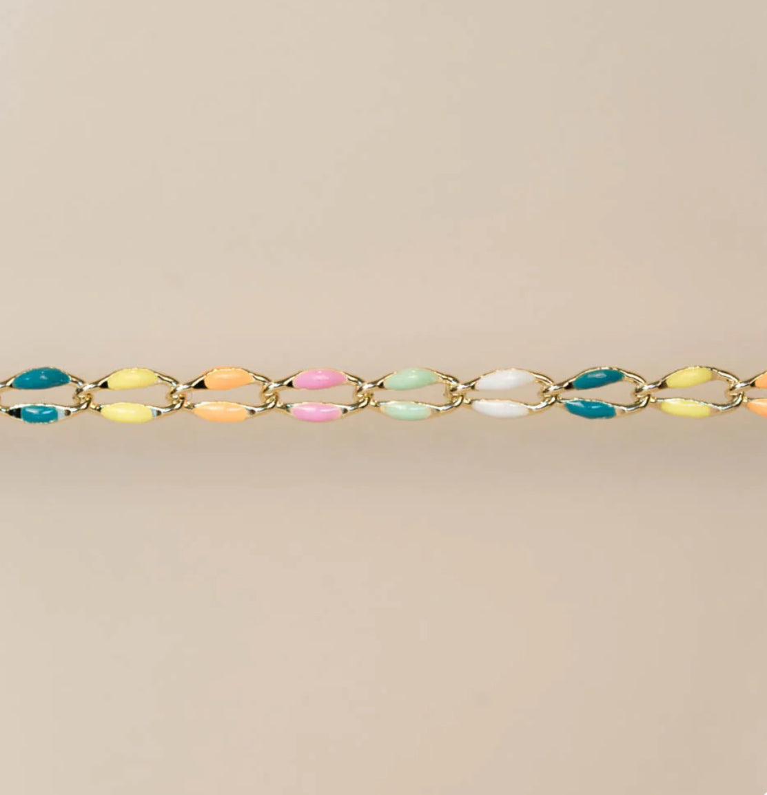 Rainbow Enamel Chain