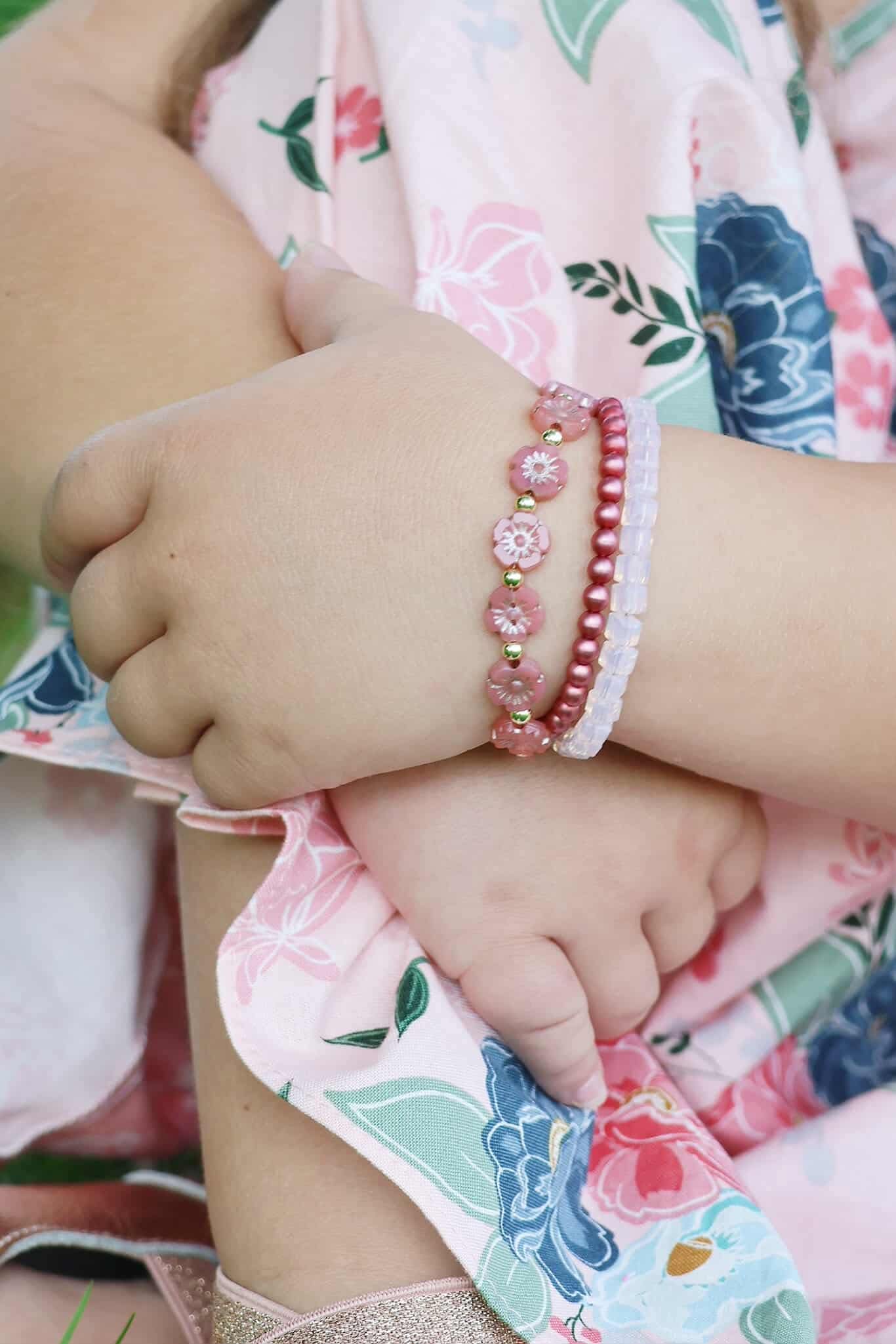 Matte Dusty Rose Preciosa Pearls