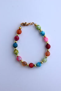 Olivia's Rainbow Stone Bracelet