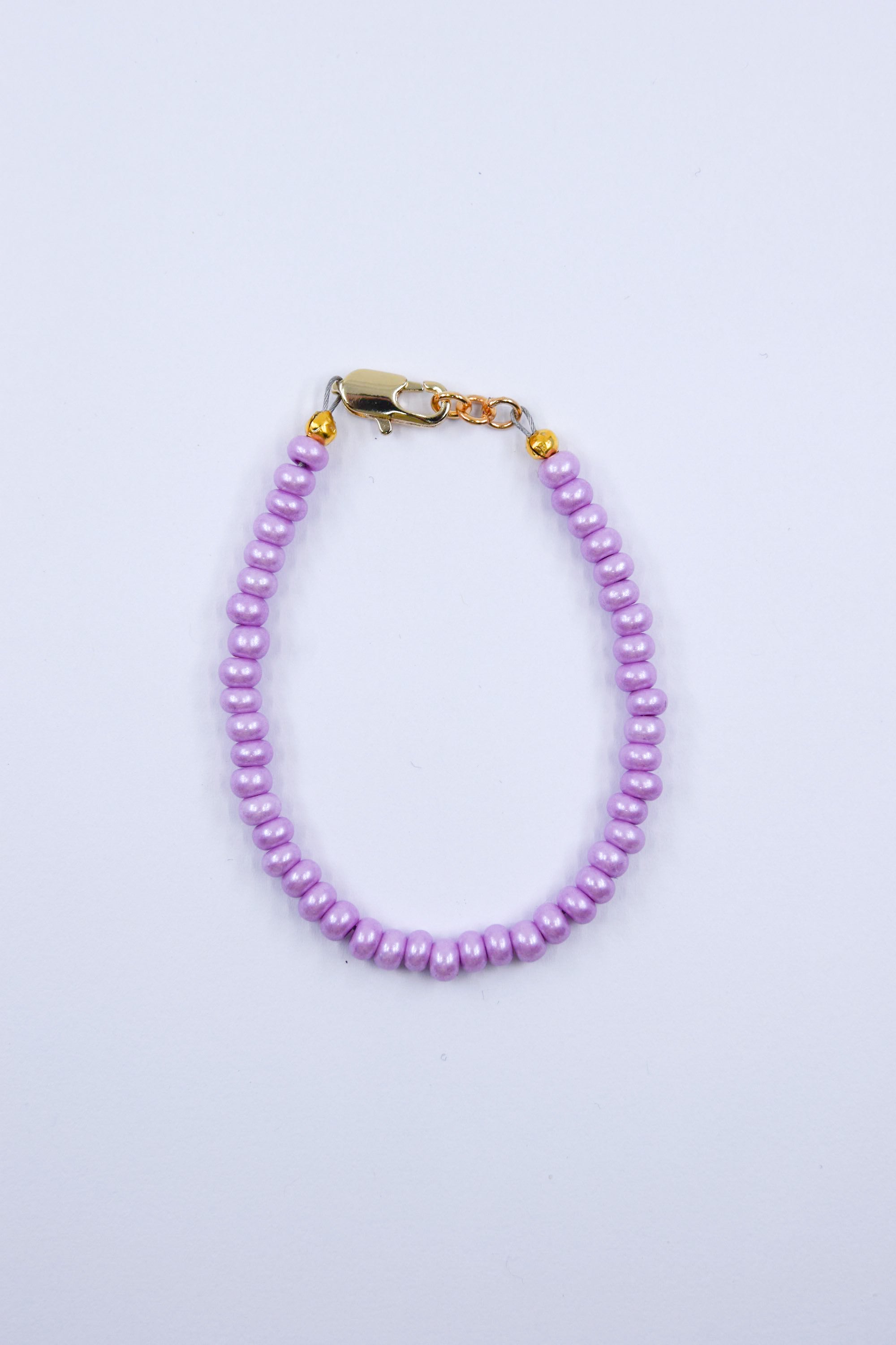 Lavender Pearl Dainty Glass
